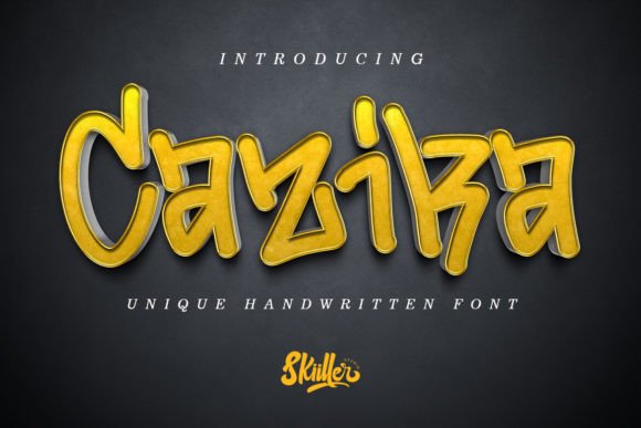 Cazika Font: A Bold, Playful Typeface for Urban Branding