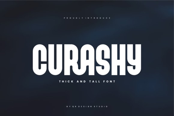 Curashy Typeface Review: A Bold, Modern Font for Creative Branding