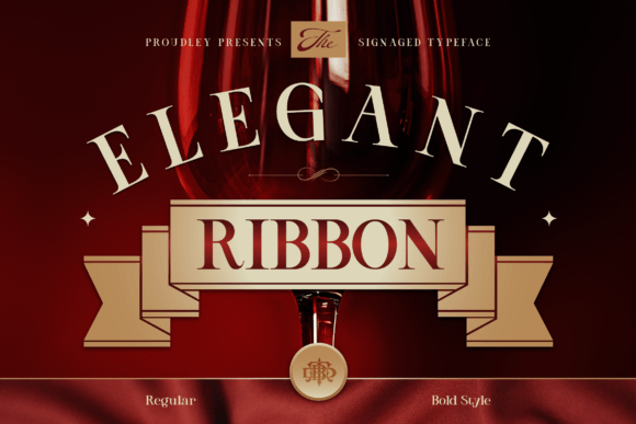Elegant Ribbon Font: A Simple Upgrade for Stronger Brand Design