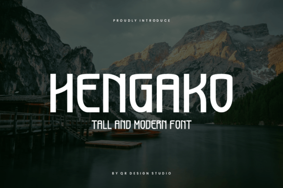 Hengako Font: A Bold Typeface for Your Brand