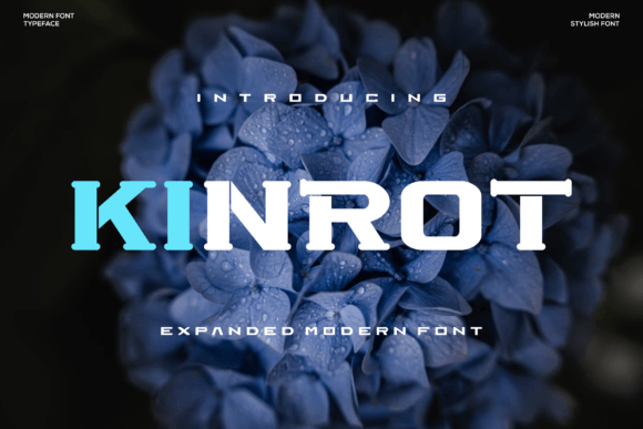 Kinrot Font: A Bold Choice for Brand Identity