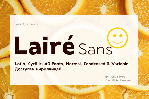 Laire Sans: The Typeface That Powers Your Campaign