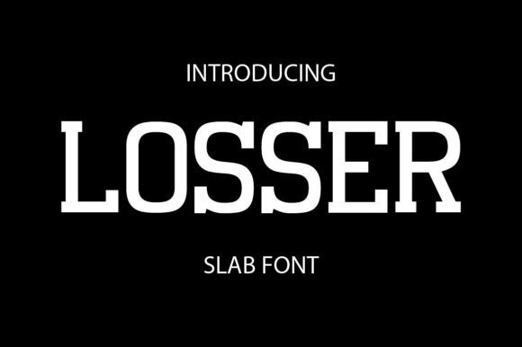 Losser Typeface: A Bold Choice for Small Business Branding