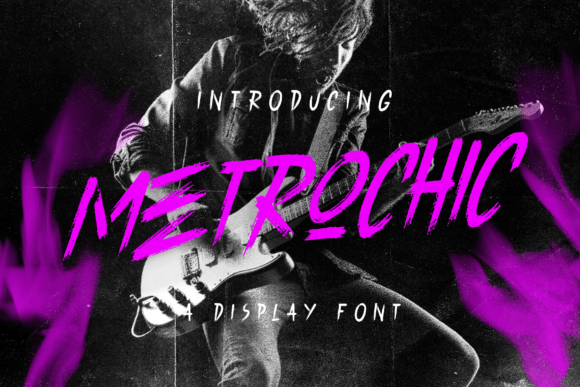 Metrochick: A Blackletter Font with Editorial Flair