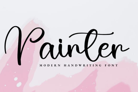 Painter Font: A Bold Typeface for Creative Makers