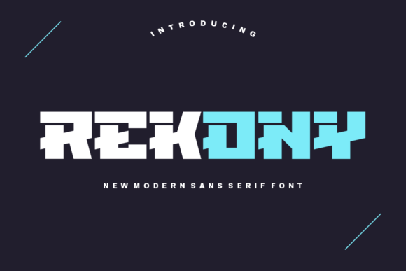 Rekony Font: A Polished Touch for Real Business Branding