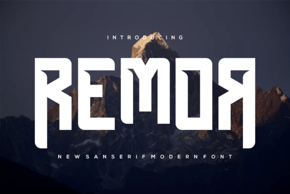Remor Font: The Edgy Typeface That Elevates Your Campaigns