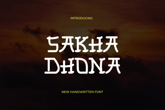 Sakha Dhona: A Font That Elevates Your Brand’s Visual Identity