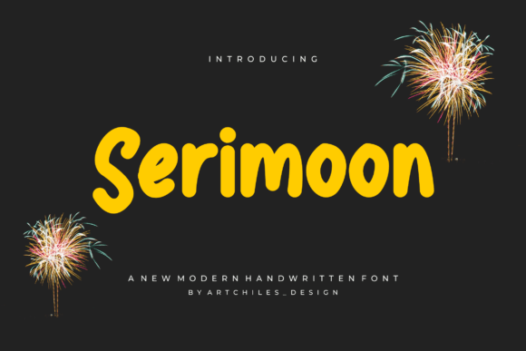Serimoon: A Handwritten Font That Elevates Editorial Design