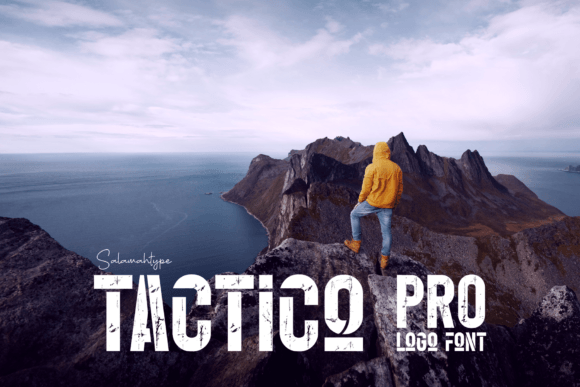 Tactico Pro: A Bold Typeface for Digital Brand Impact