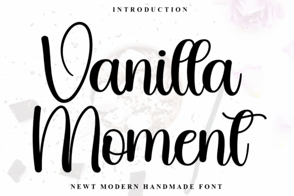 Vanilla Moment: A Handwritten Typeface That Adds Personality to Branding